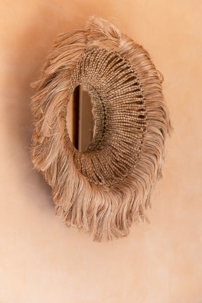 De Abaca Solomon Spiegel - Natuurlijk