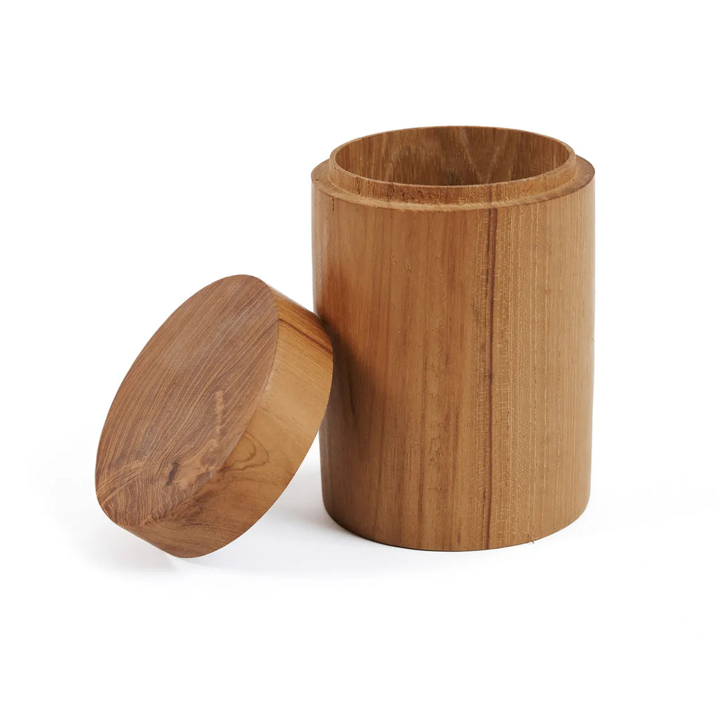 Le pot en racine de teck - M