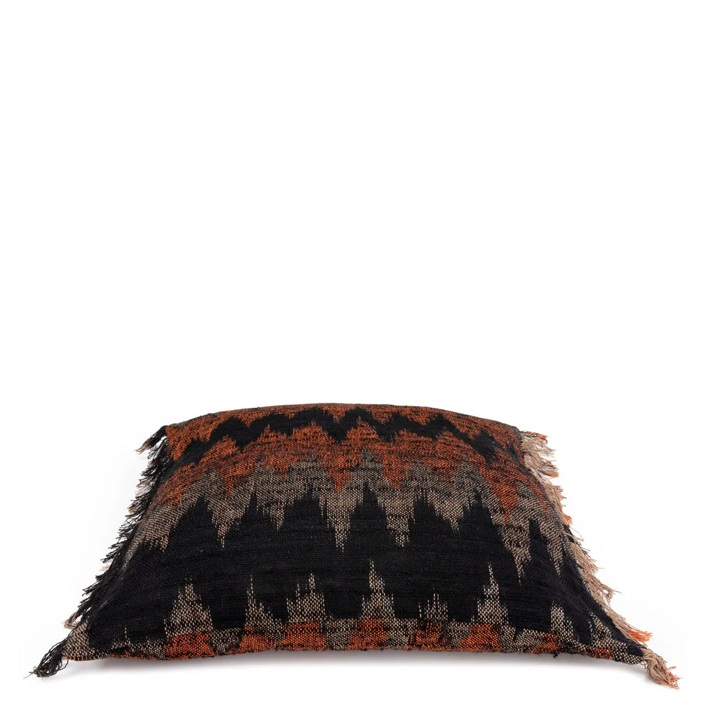 The Oh My Gee Cushion Cover - Black Orange - 60x60_40
