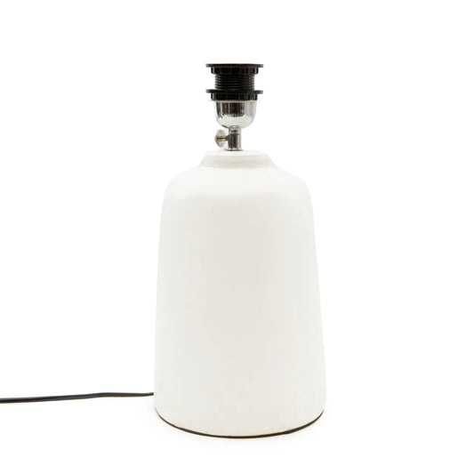 The table lamp base - White