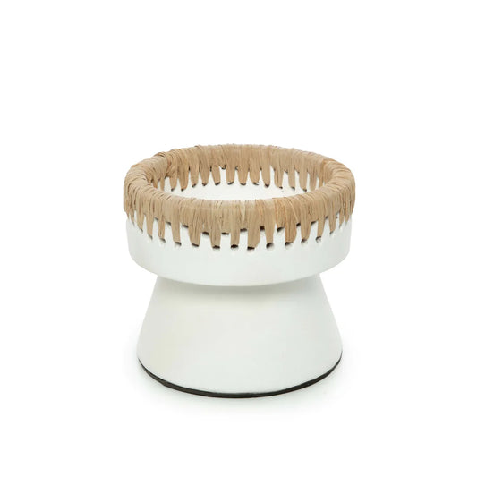 The beautiful candle holder - white of course - S