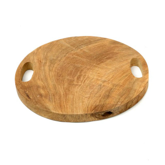 Le plateau à racines de teck - Naturel - L