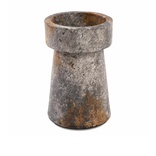 The gypsy candle holder - antique gray - L