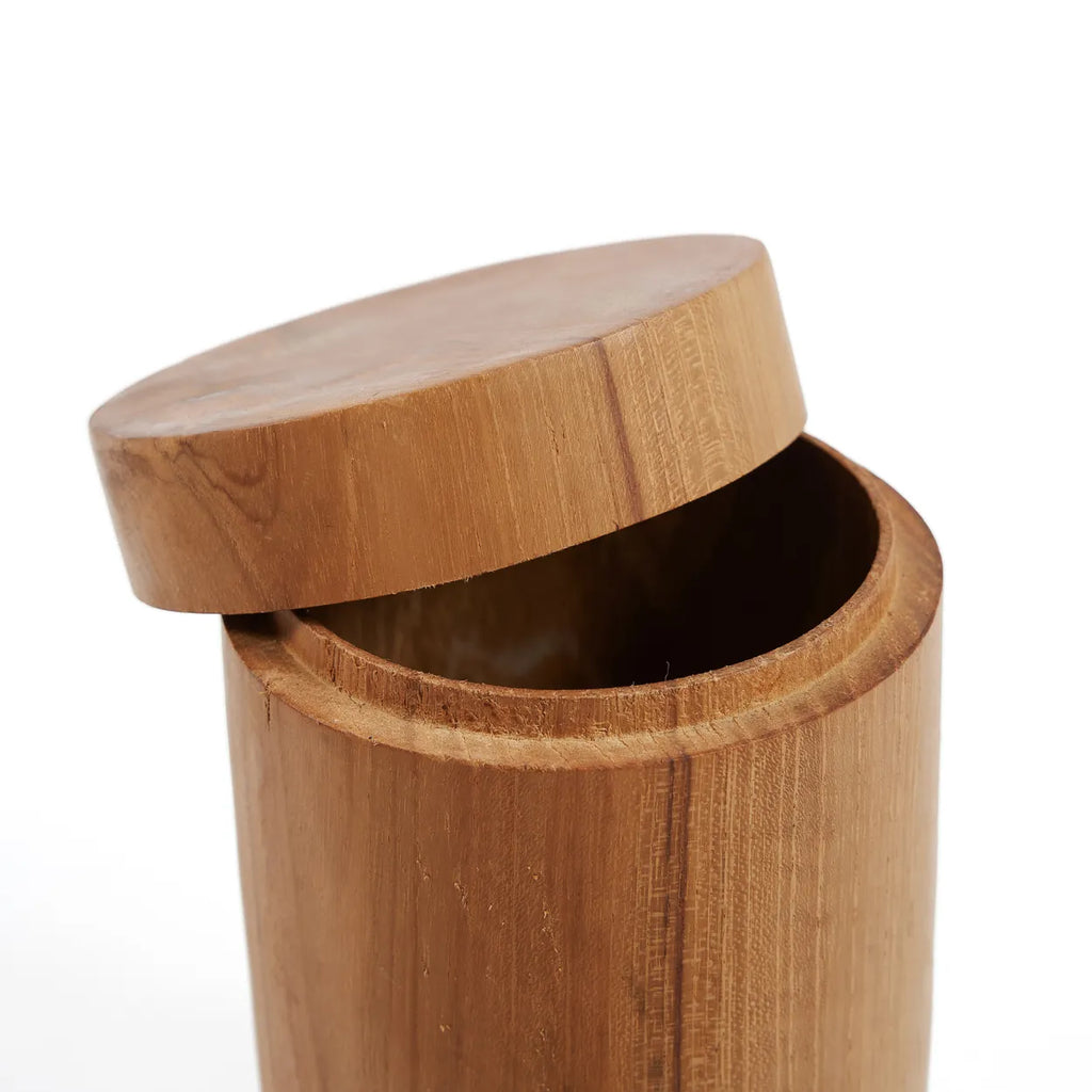 Le pot en racine de teck - M