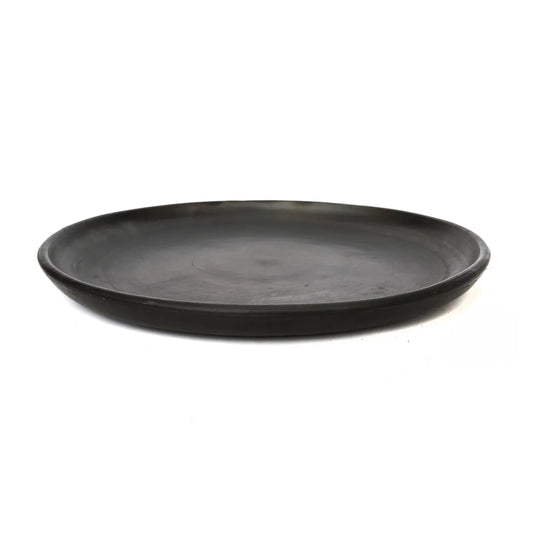 The Burnt Classic Plate - Black - L