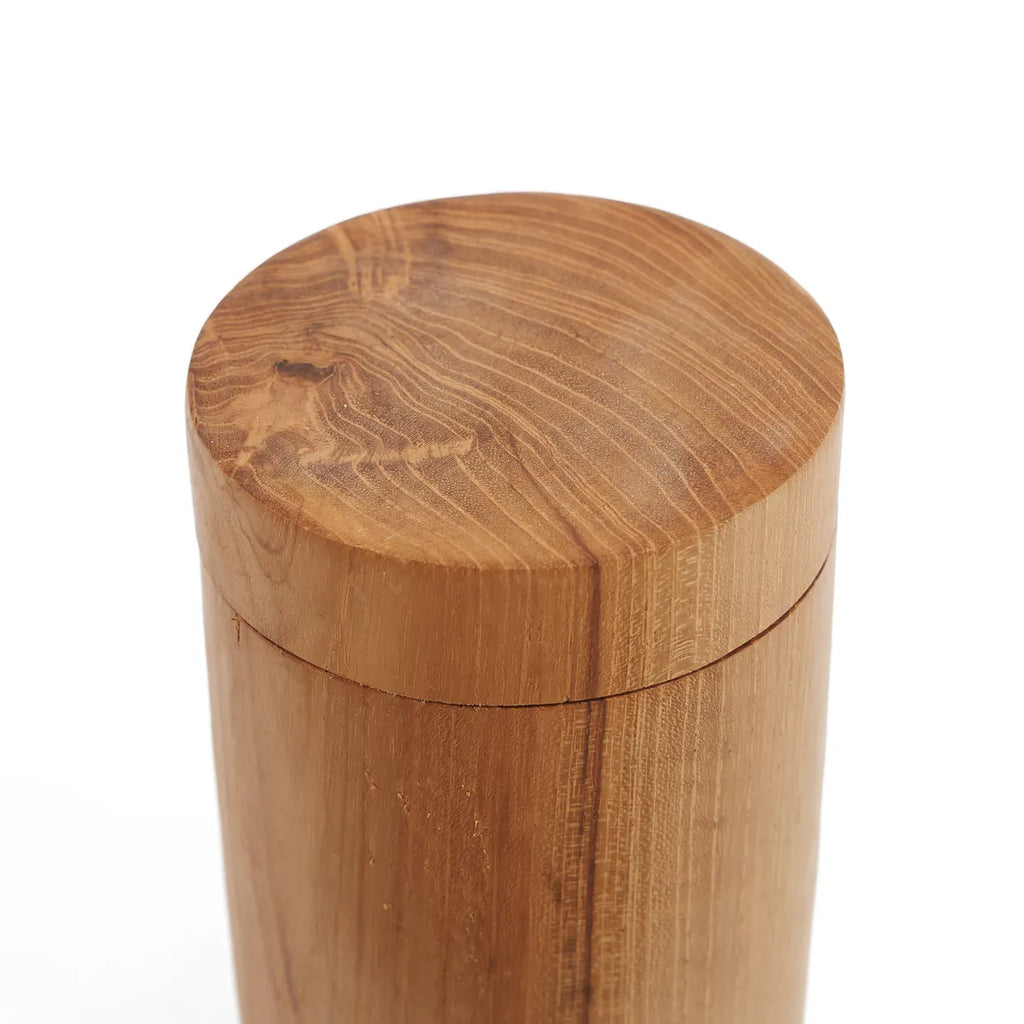 Le pot en racine de teck - M