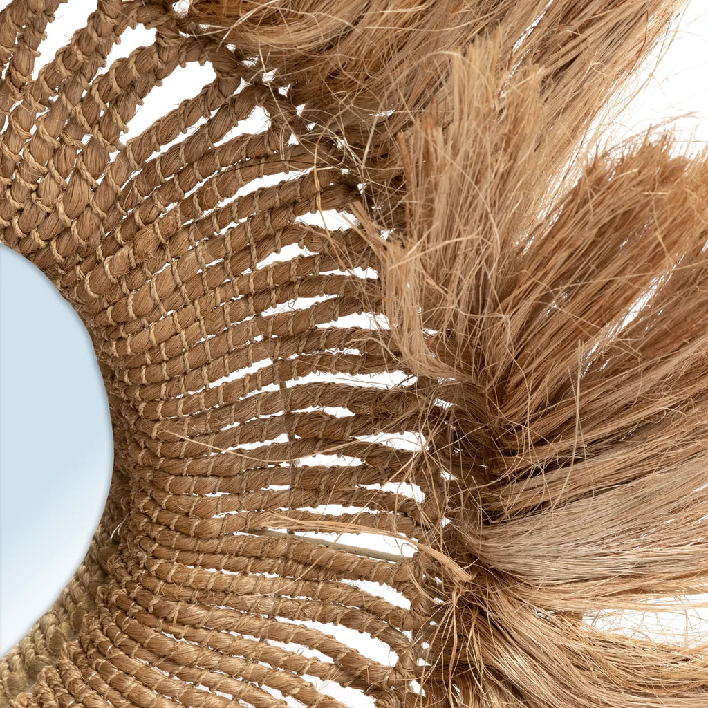 De Abaca Solomon Spiegel - Natuurlijk