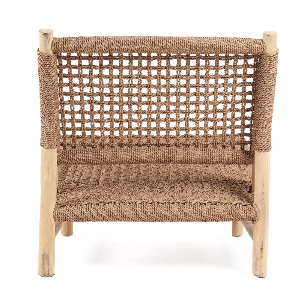 The Island Sisal single seater - natural brown