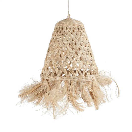 De Abaca Kwallen Hanger - Natuurlijk - S
