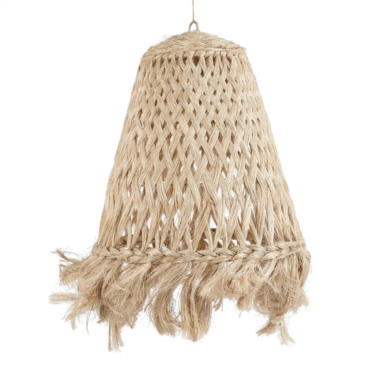 De Abaca Kwallen Hanger - Natuurlijk - L