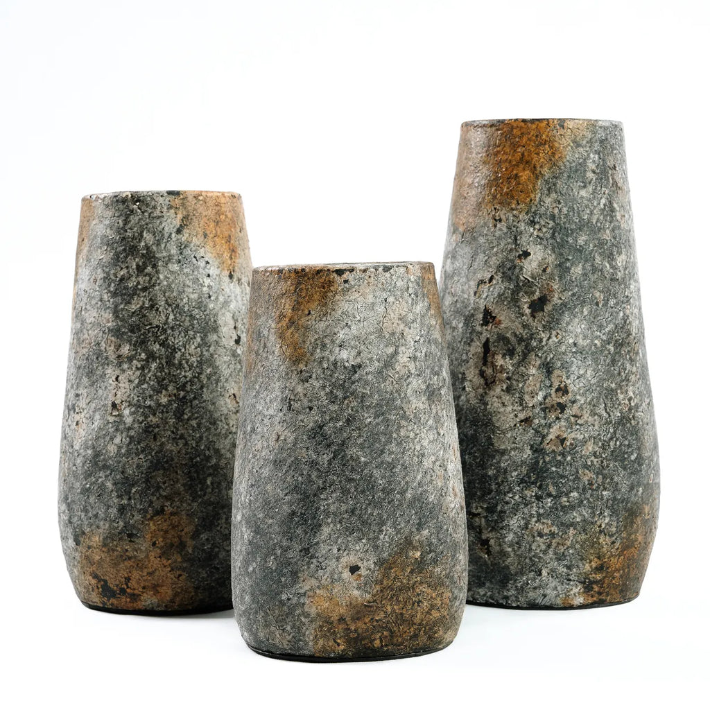 The Creepy Vase - Antique Gray - L