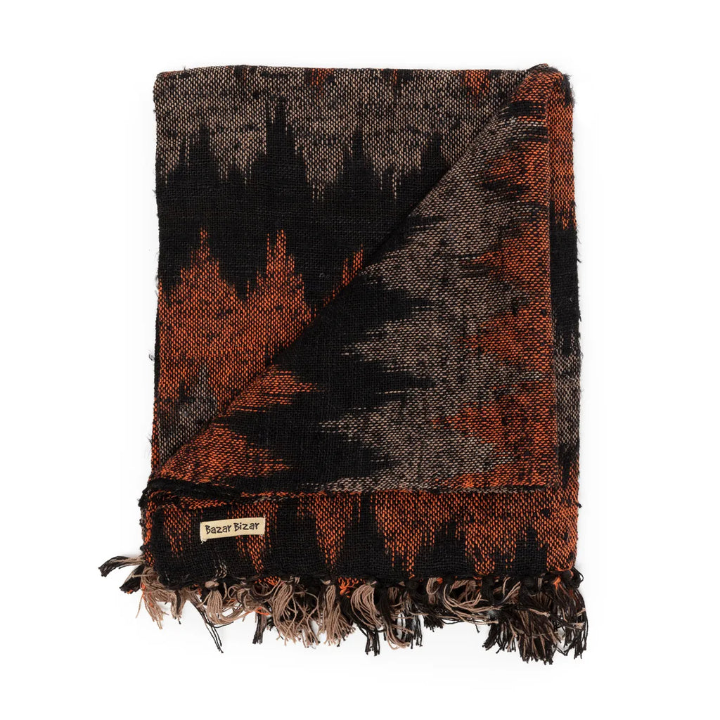 The s'il vous Plaid - Black Orange_40