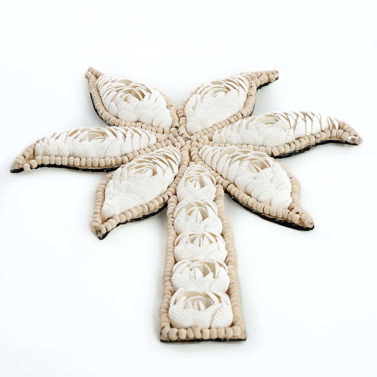 The shell palm tree - White