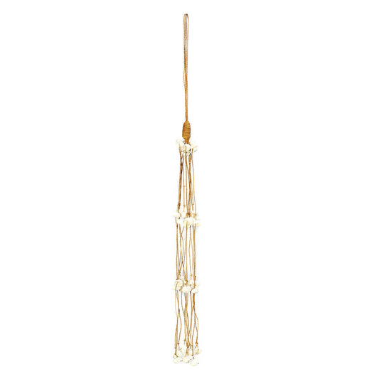 La brosse à coquillages longs - Blanche