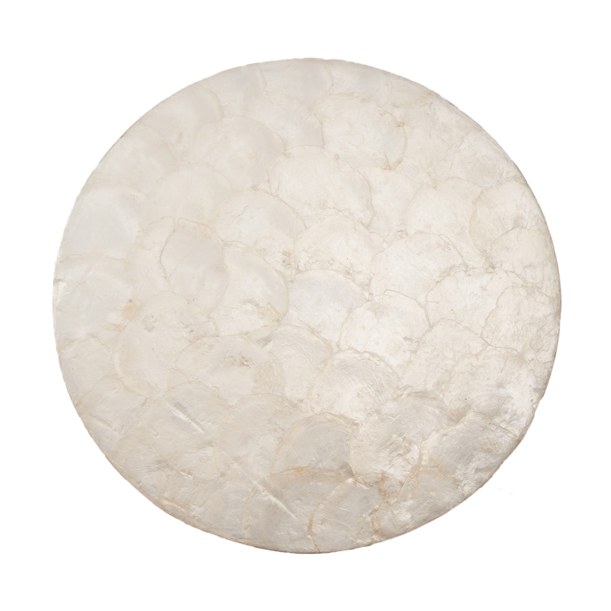 Placemat van parelmoer - wit