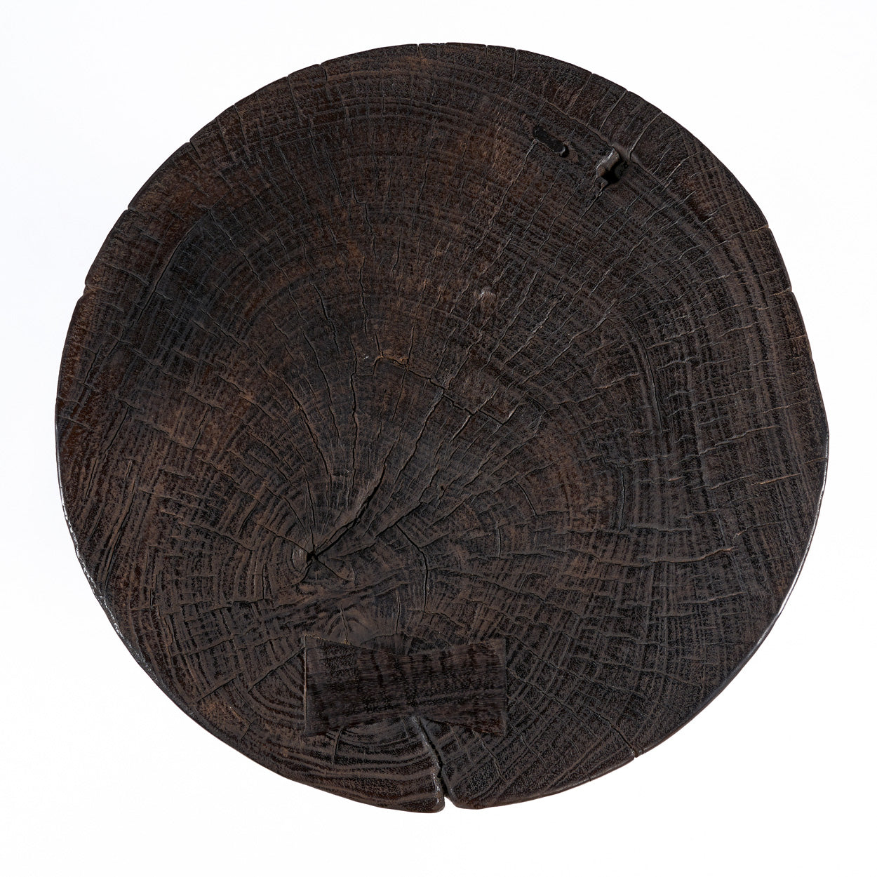 De Mocha Rings Side Tafel - Dark Walnut
