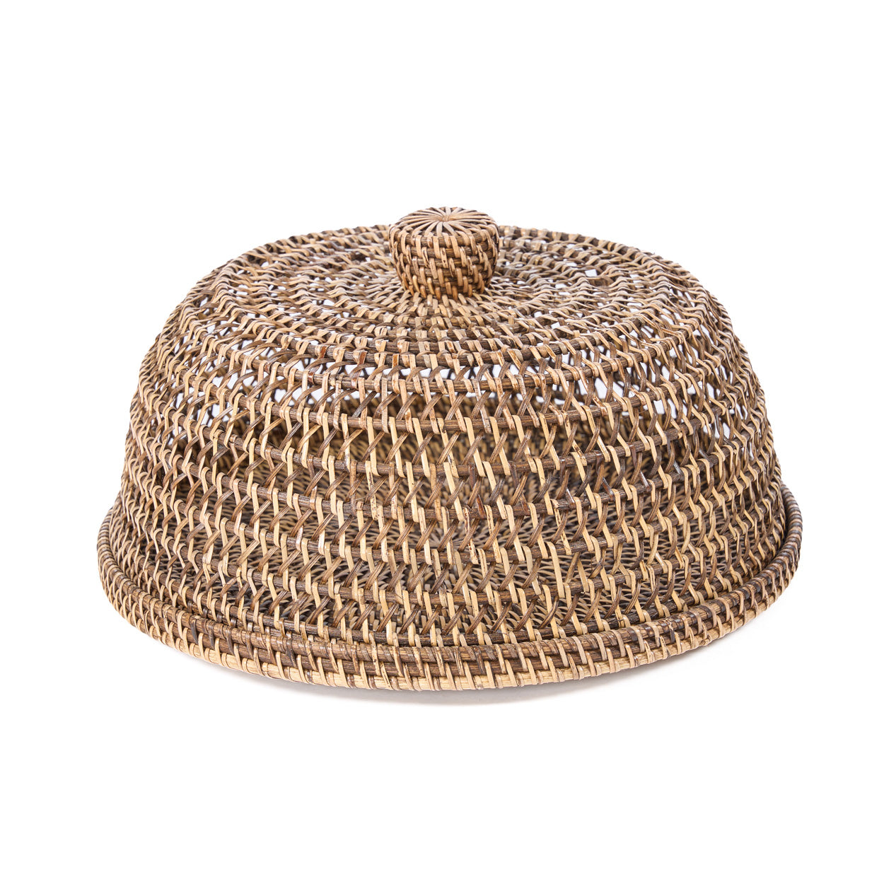 De rotan voedselkap - natuurlijk bruin - M