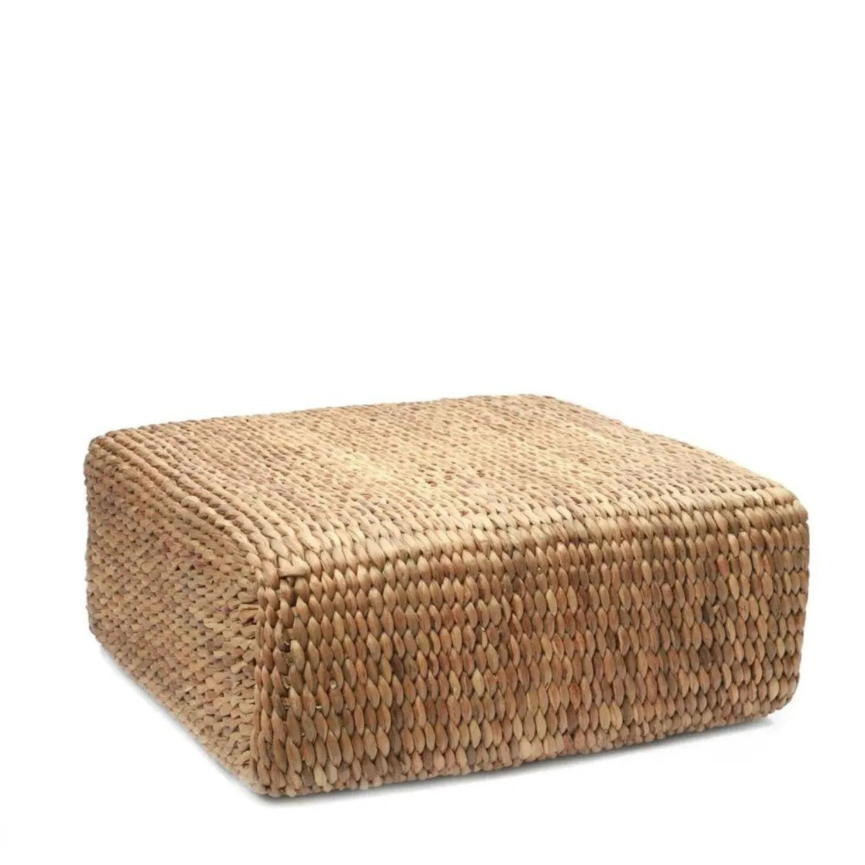 Le Pouf Carré Jacinthe - Naturel - M