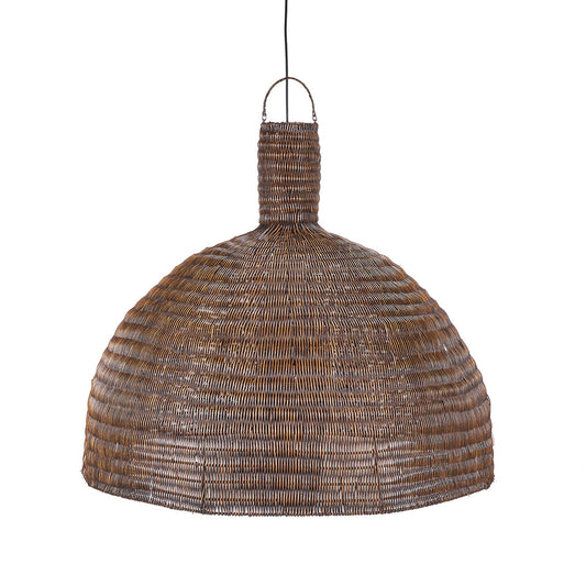 De Dome-hanglamp - Donker walnoot - XL