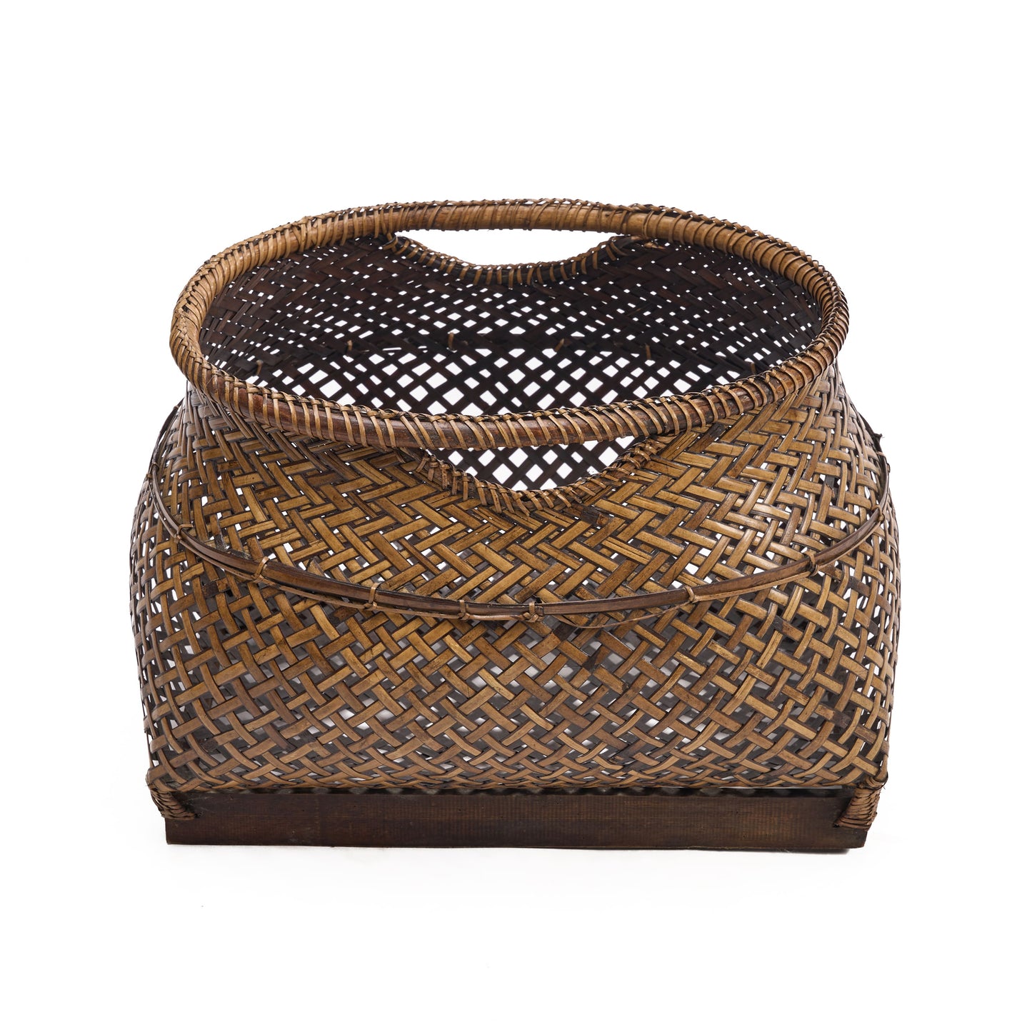 The Koro Basket - Natural Brown
