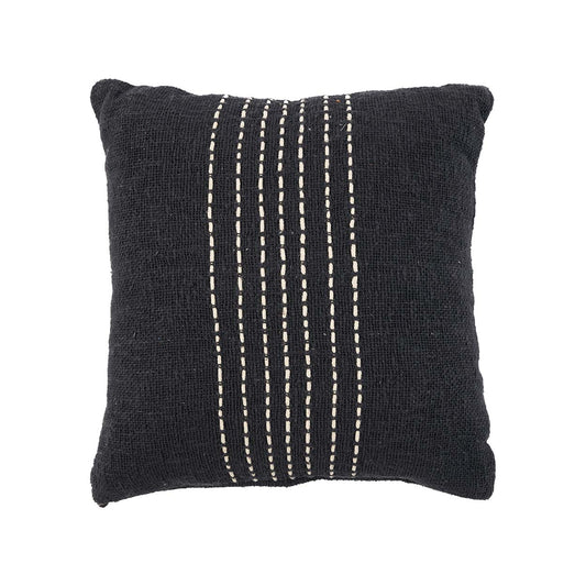 The Drizle Cushion Cover - Black and White
