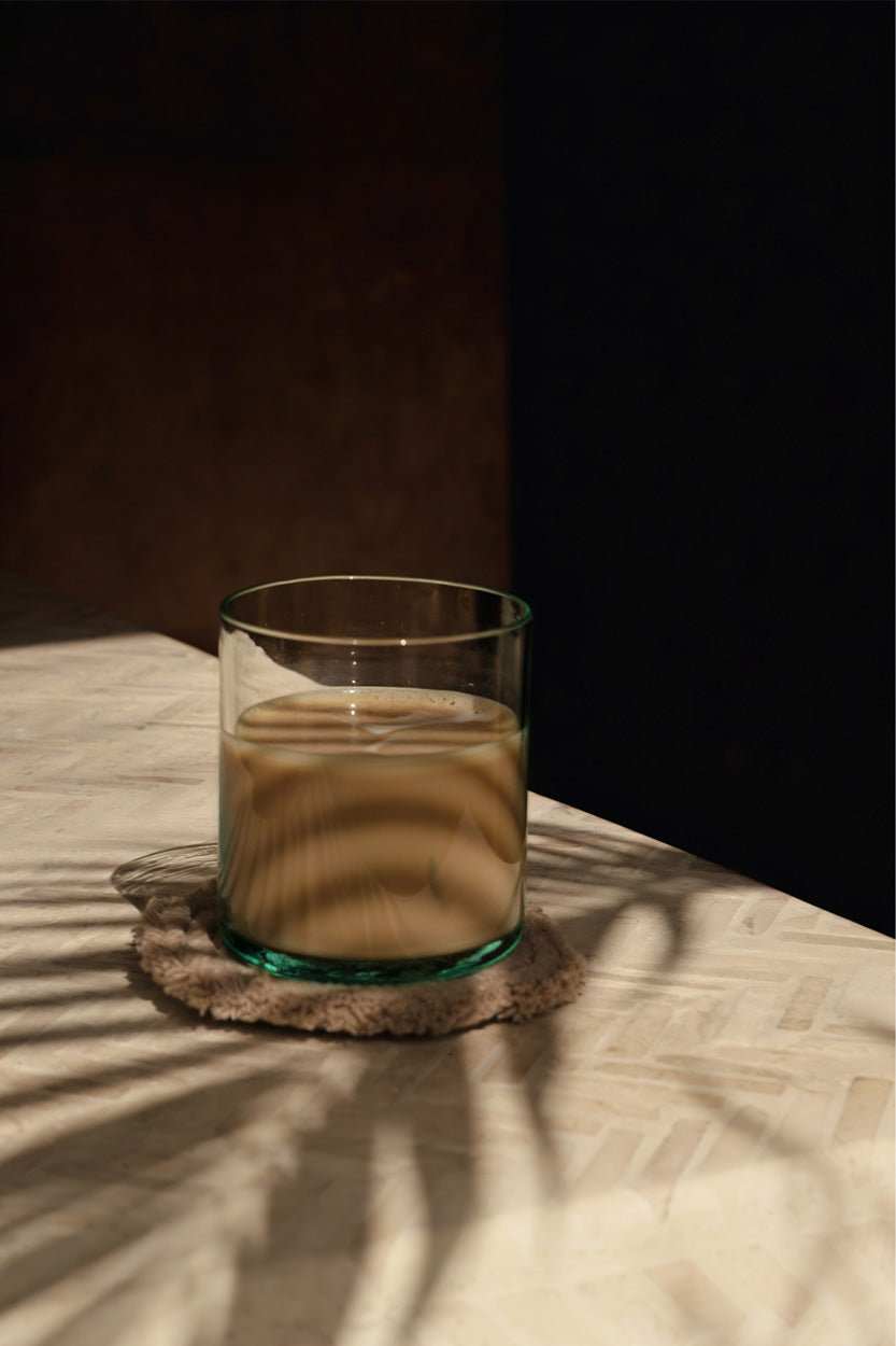 De katoenen onderzetter - Beige
