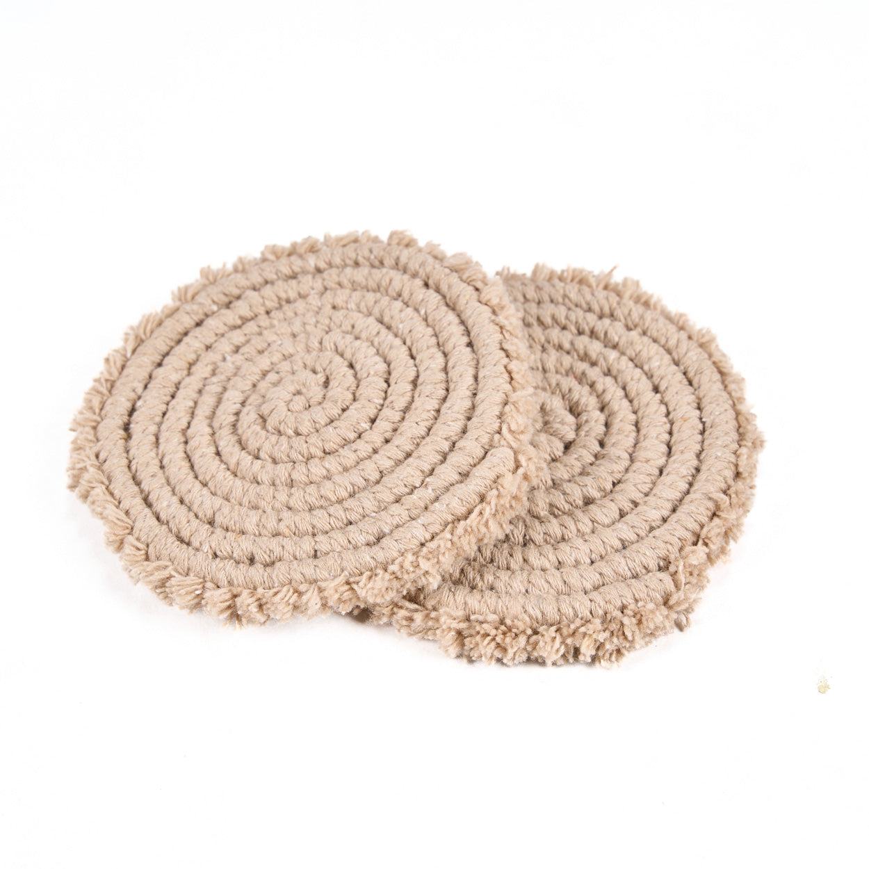 De katoenen onderzetter - Beige