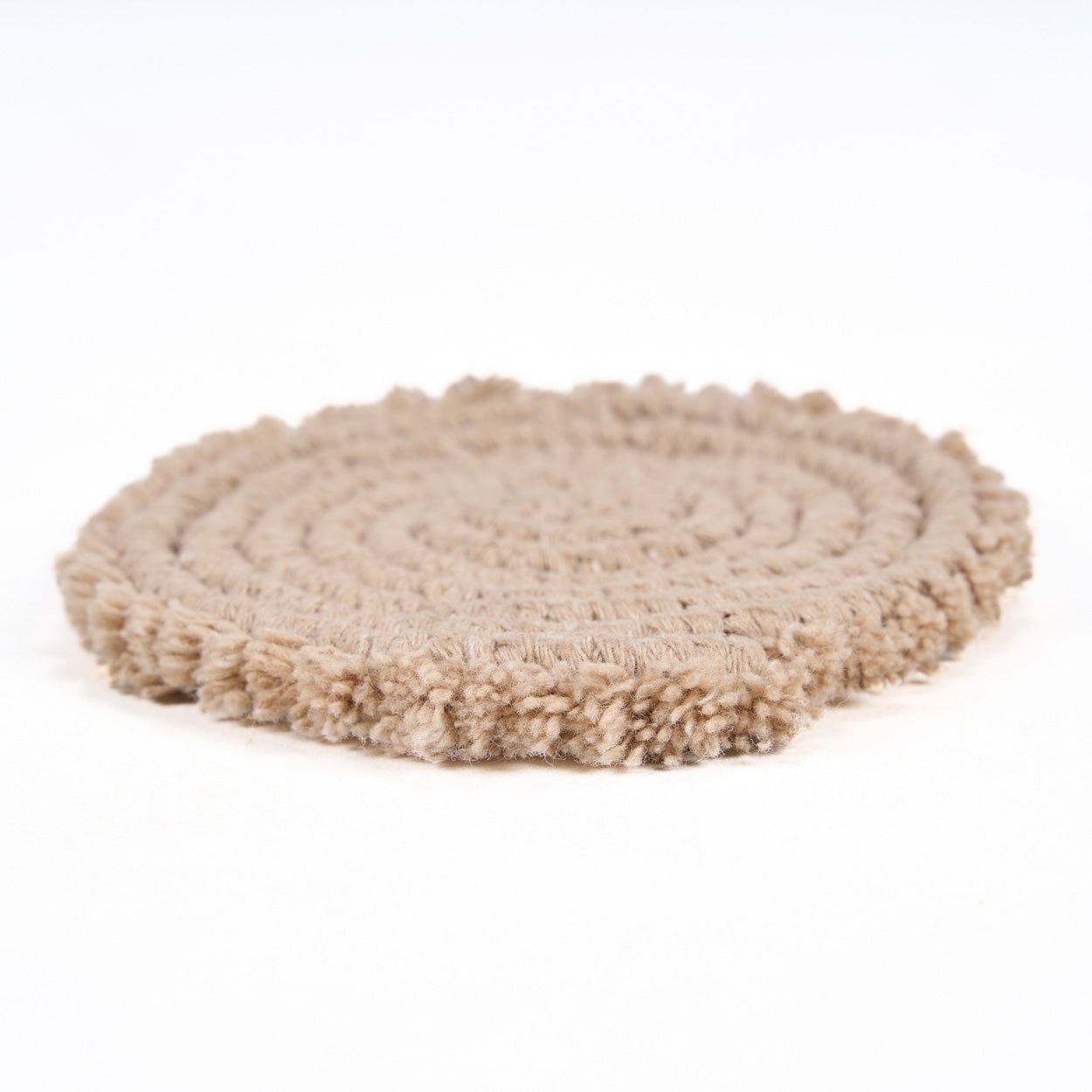De katoenen onderzetter - Beige