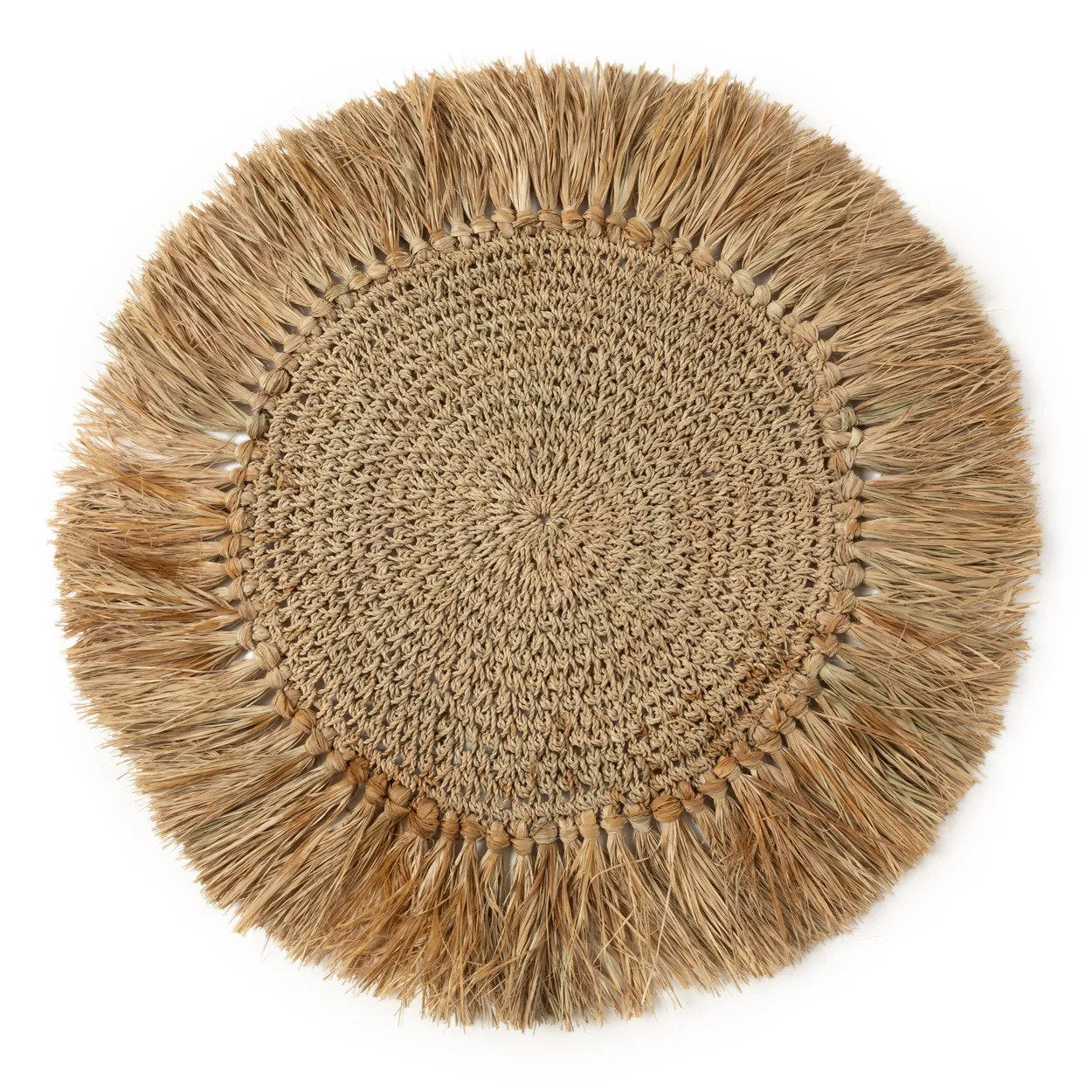 De Gehaakte Raffia Placemat - Natuurlijk