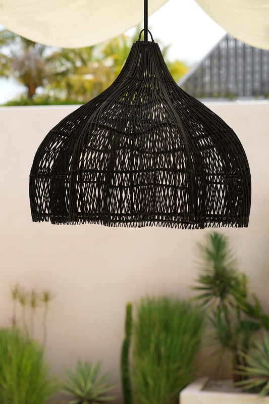 Le pendentif fouetté - Noir - M