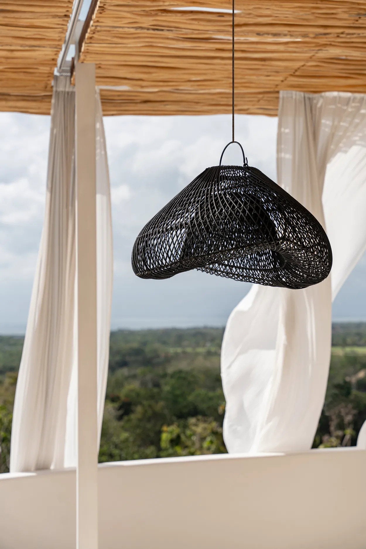 Suspension Nuage - Noir - M