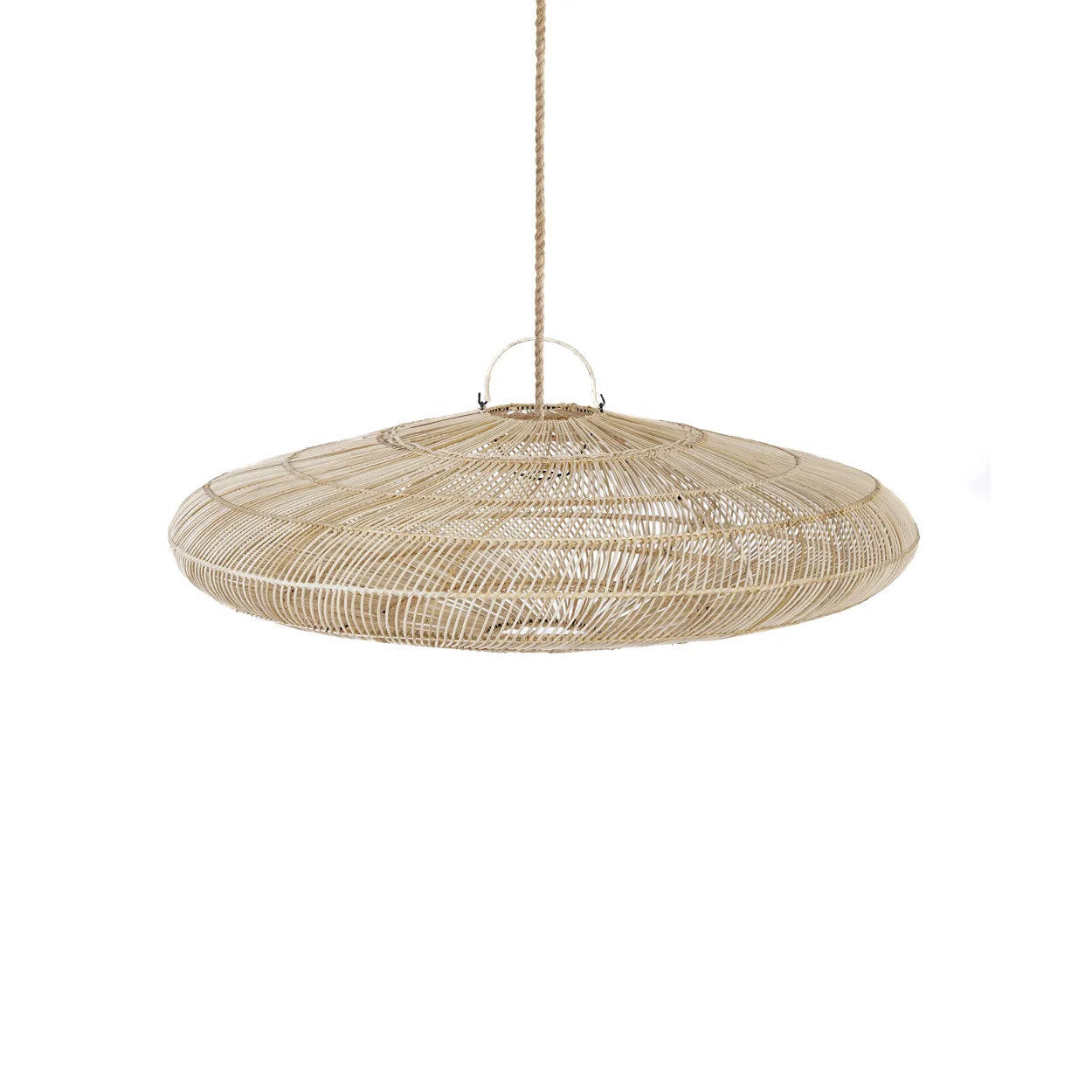 Pendentif Macaron - Naturel - L