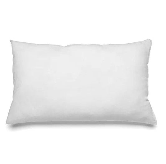 White rectangular inner cushion - 30x60