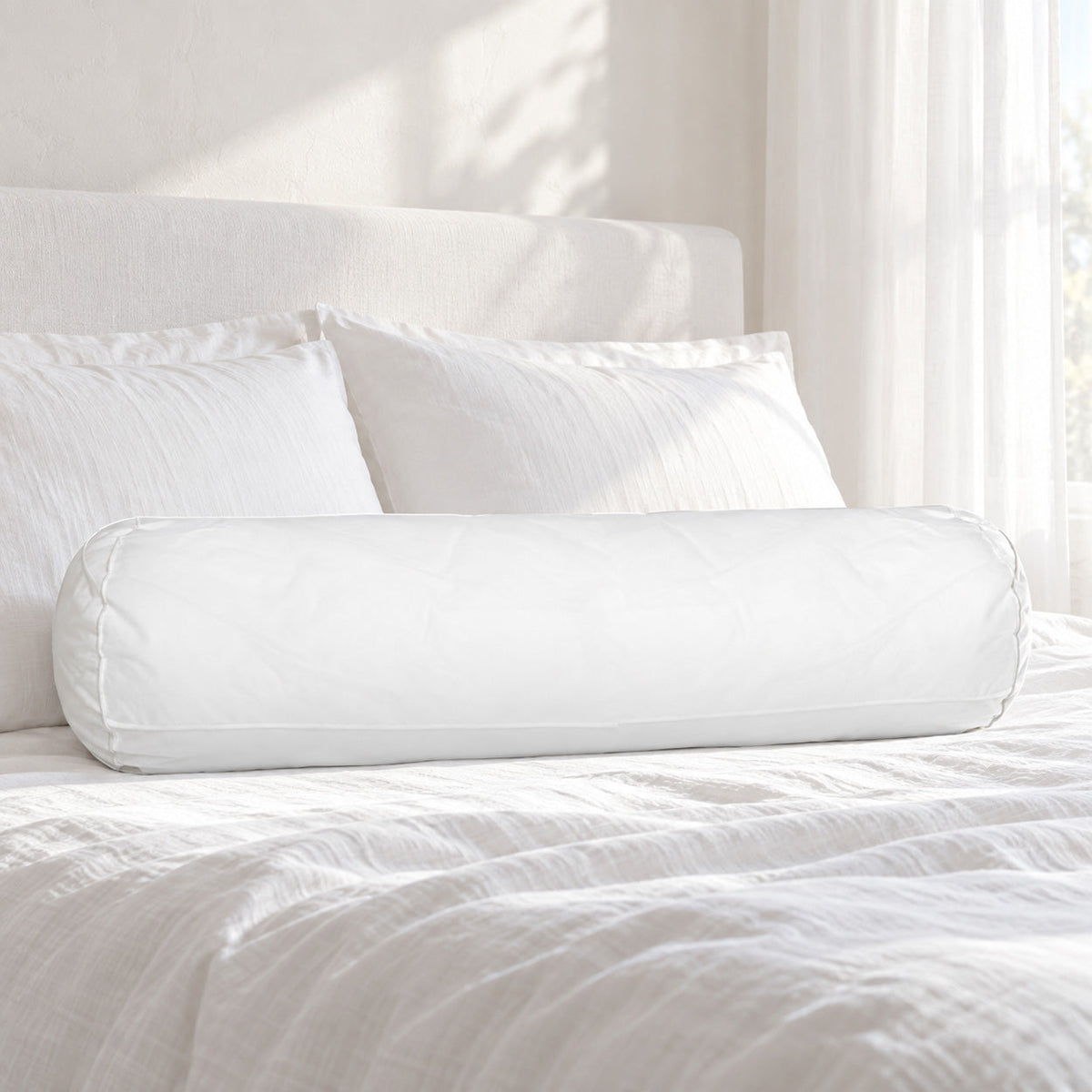 White rectangular inner cushion - 35x100