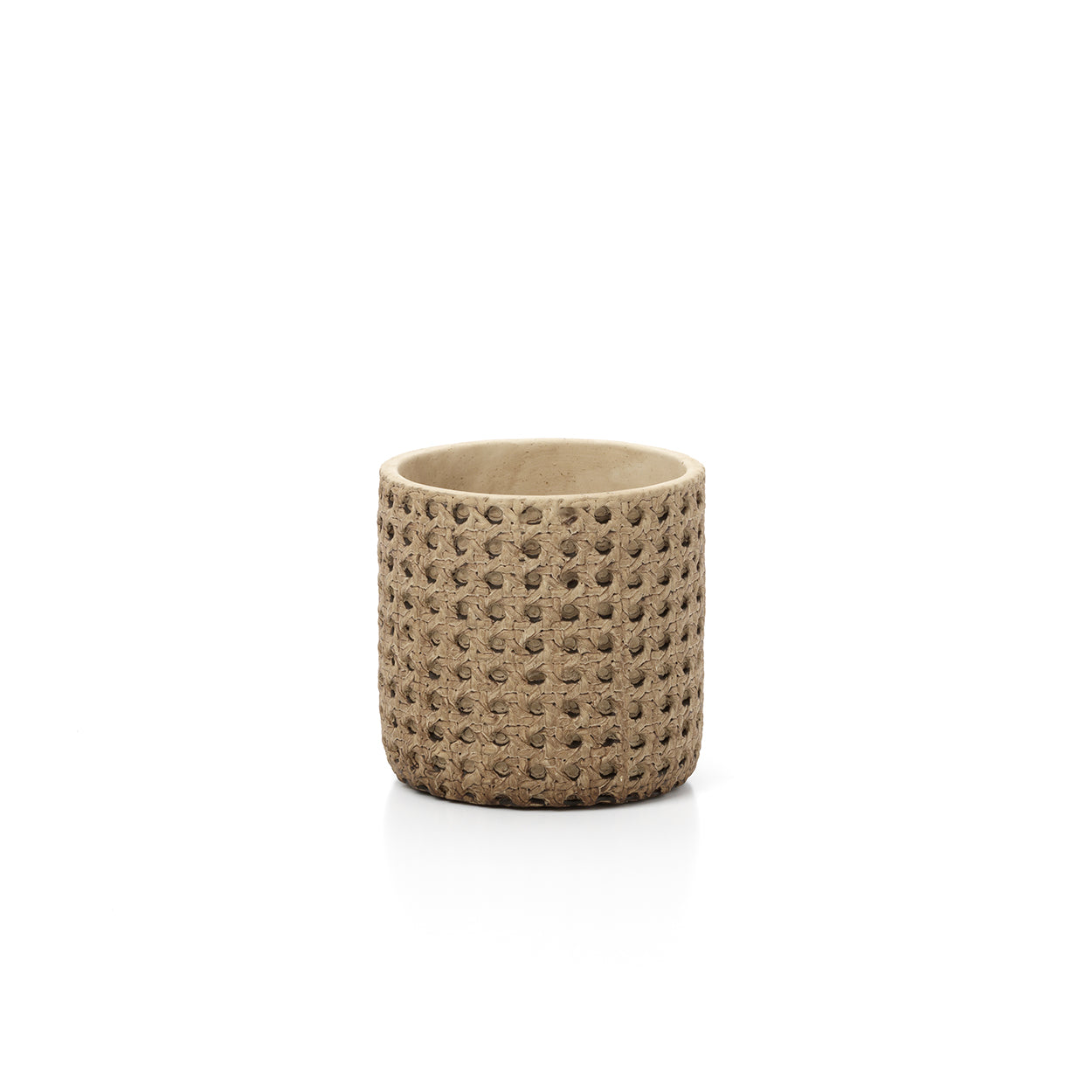 De RattanRock plantenbak - naturel - S