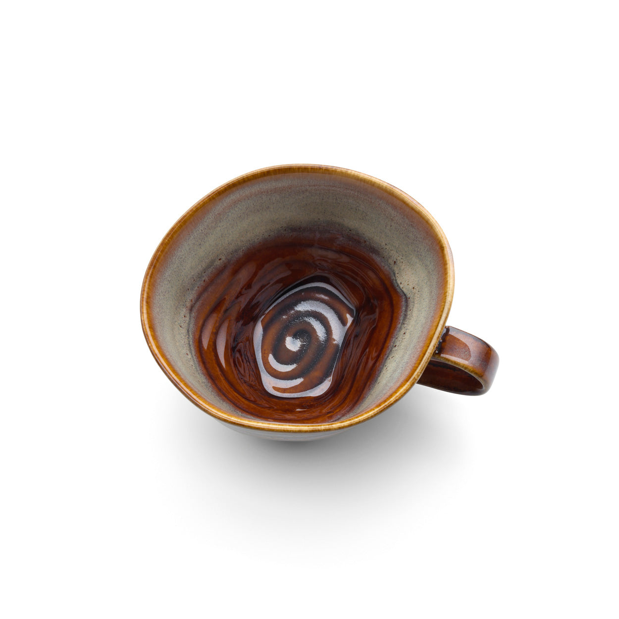 De Gerookte Horizon-mok - Bruin-grijs - M