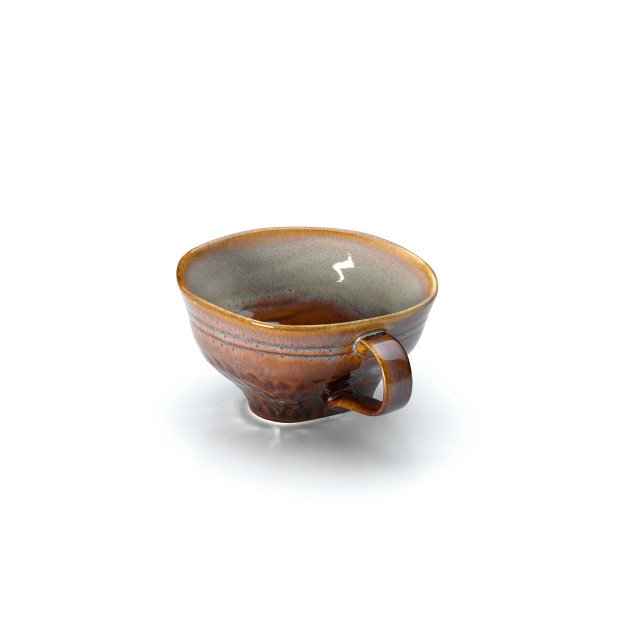 De Gerookte Horizon-mok - Bruin-grijs - M