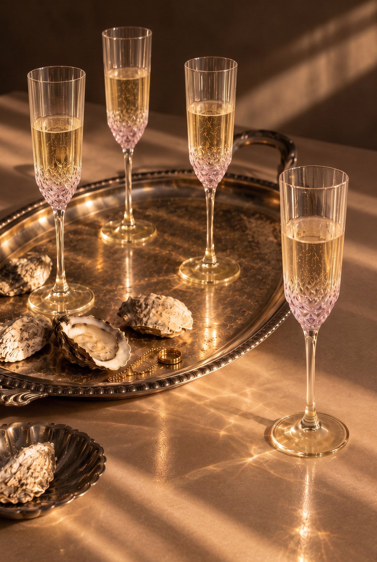 De Pink Blush champagnefluit - roze