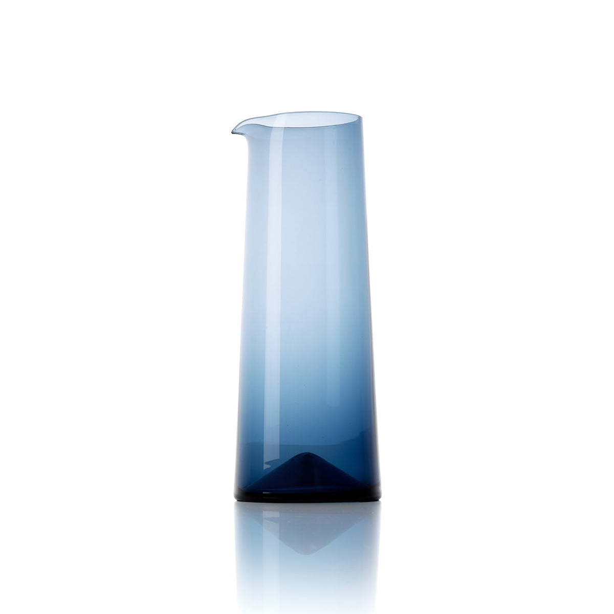 De azuurblauwe karaf - blauw