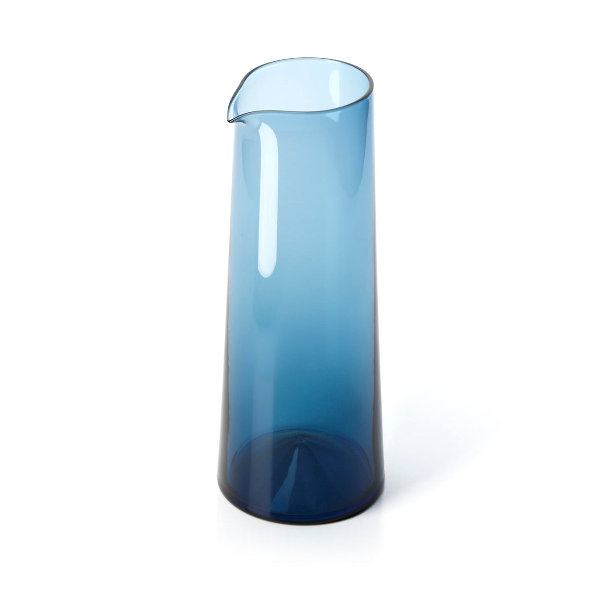 De azuurblauwe karaf - blauw
