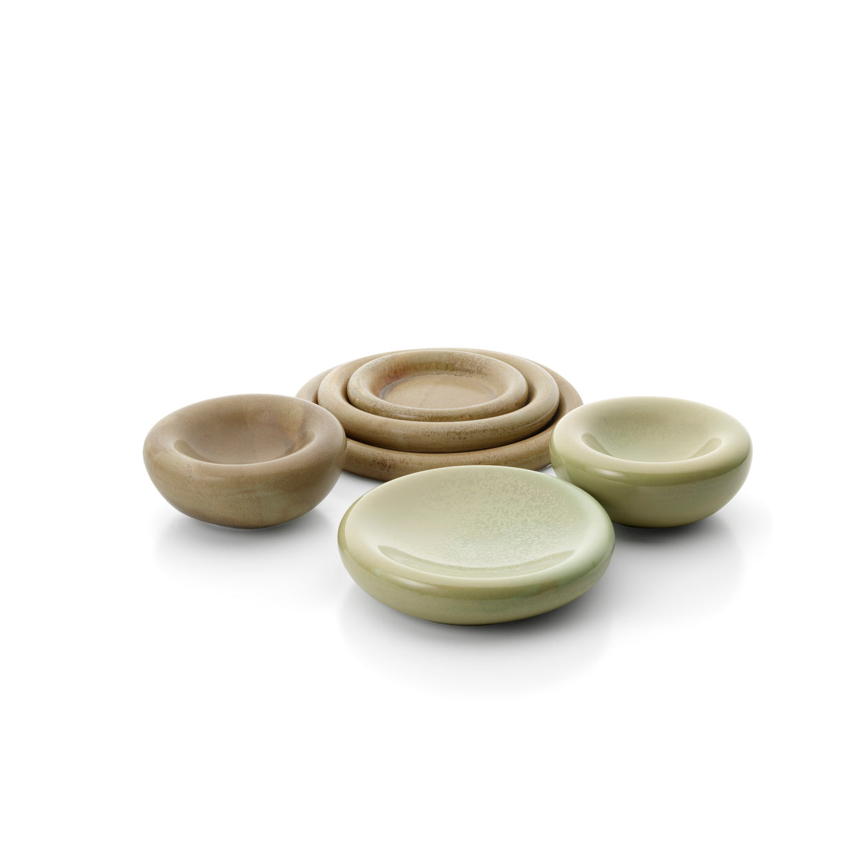 The Koishi Pebble Dish - Mint Green