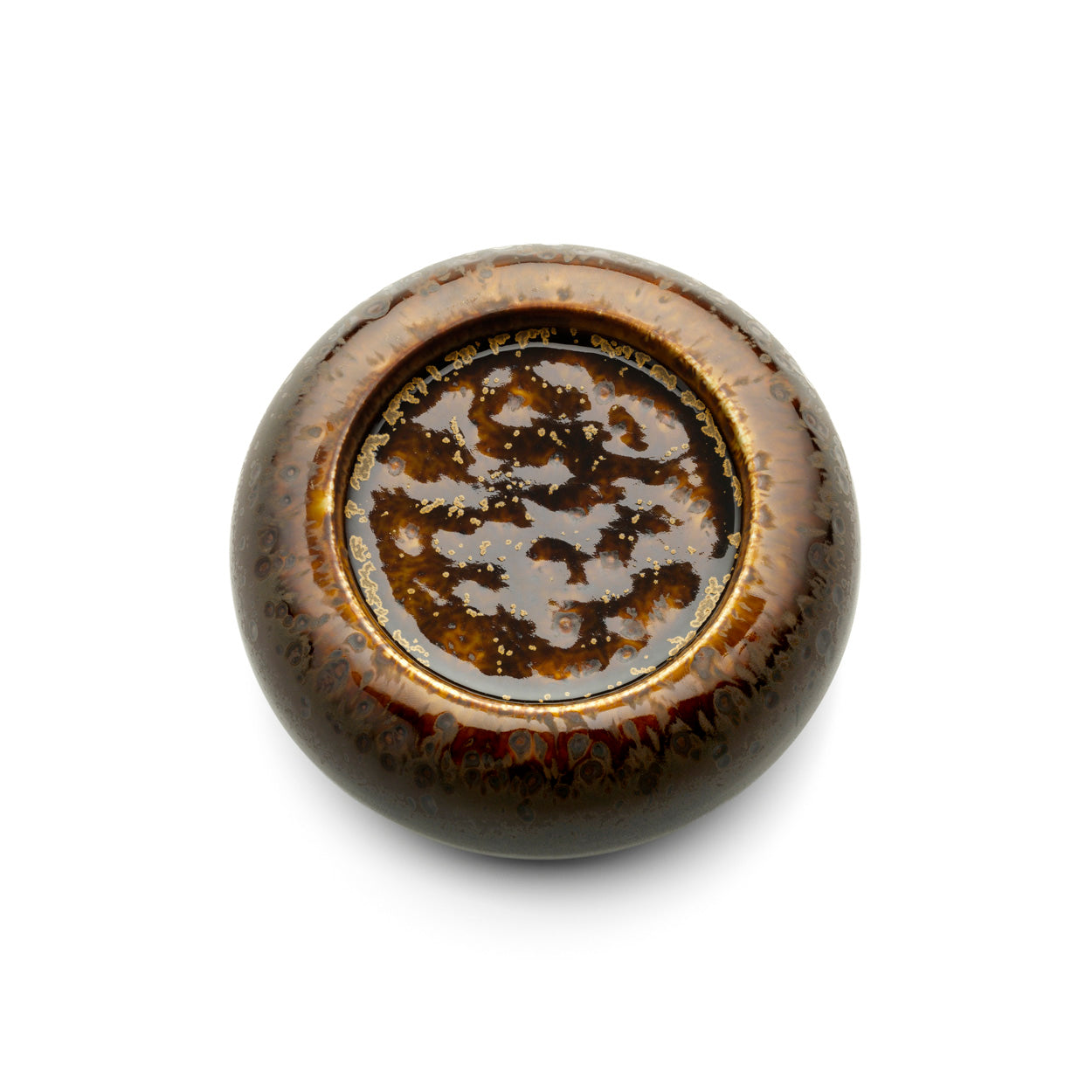 De Merapi-donutkom - bruin