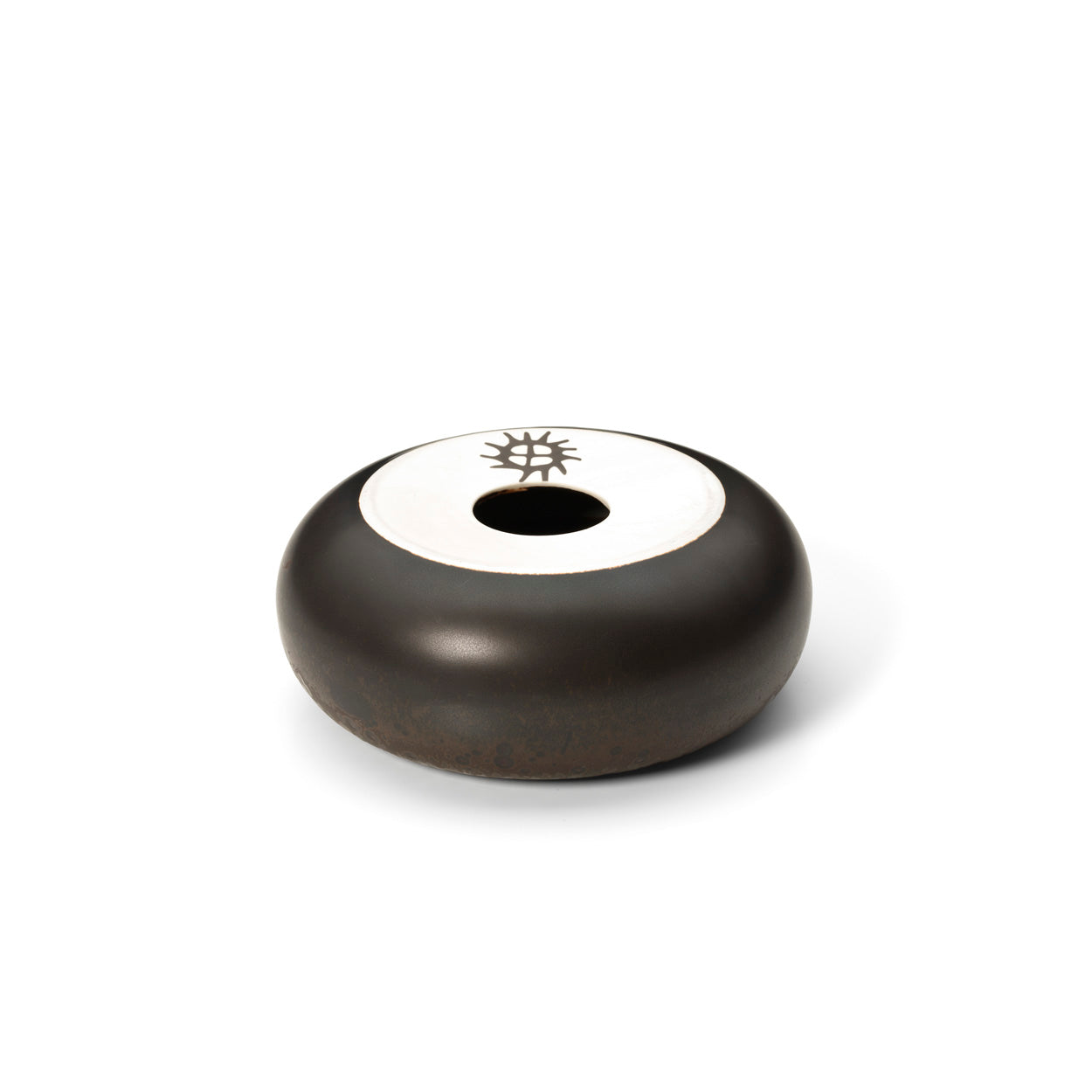 De Merapi-donutkom - bruin