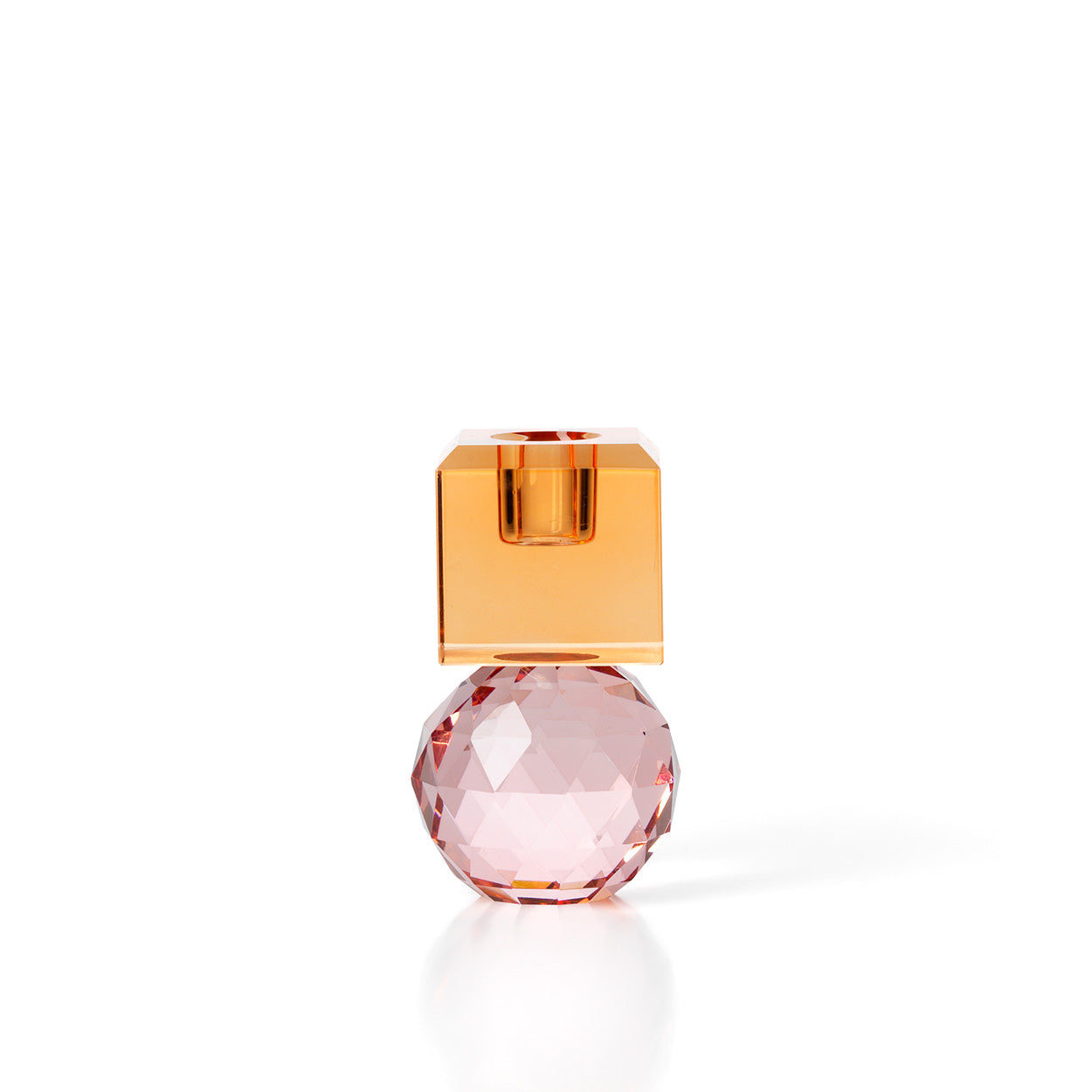 De Citrien & Rozenkwarts Kandelaar