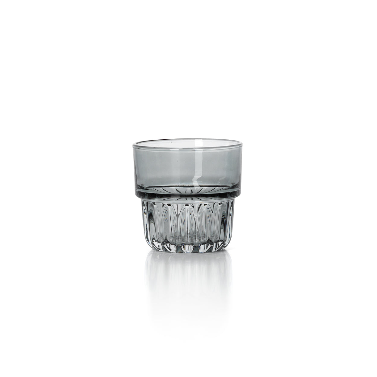 De Gefacetteerde Tumbler - Rookgrijs