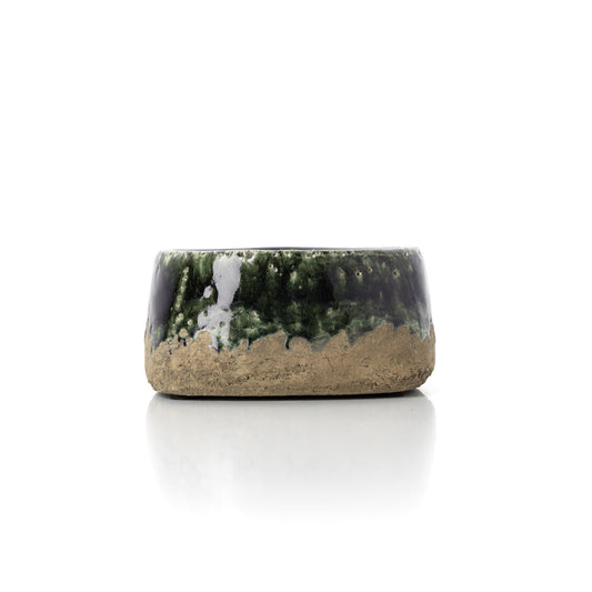 De Moskom Plantenbak - Betongroen - Laag