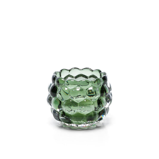 De Bubble Glow kaarsenhouder groen