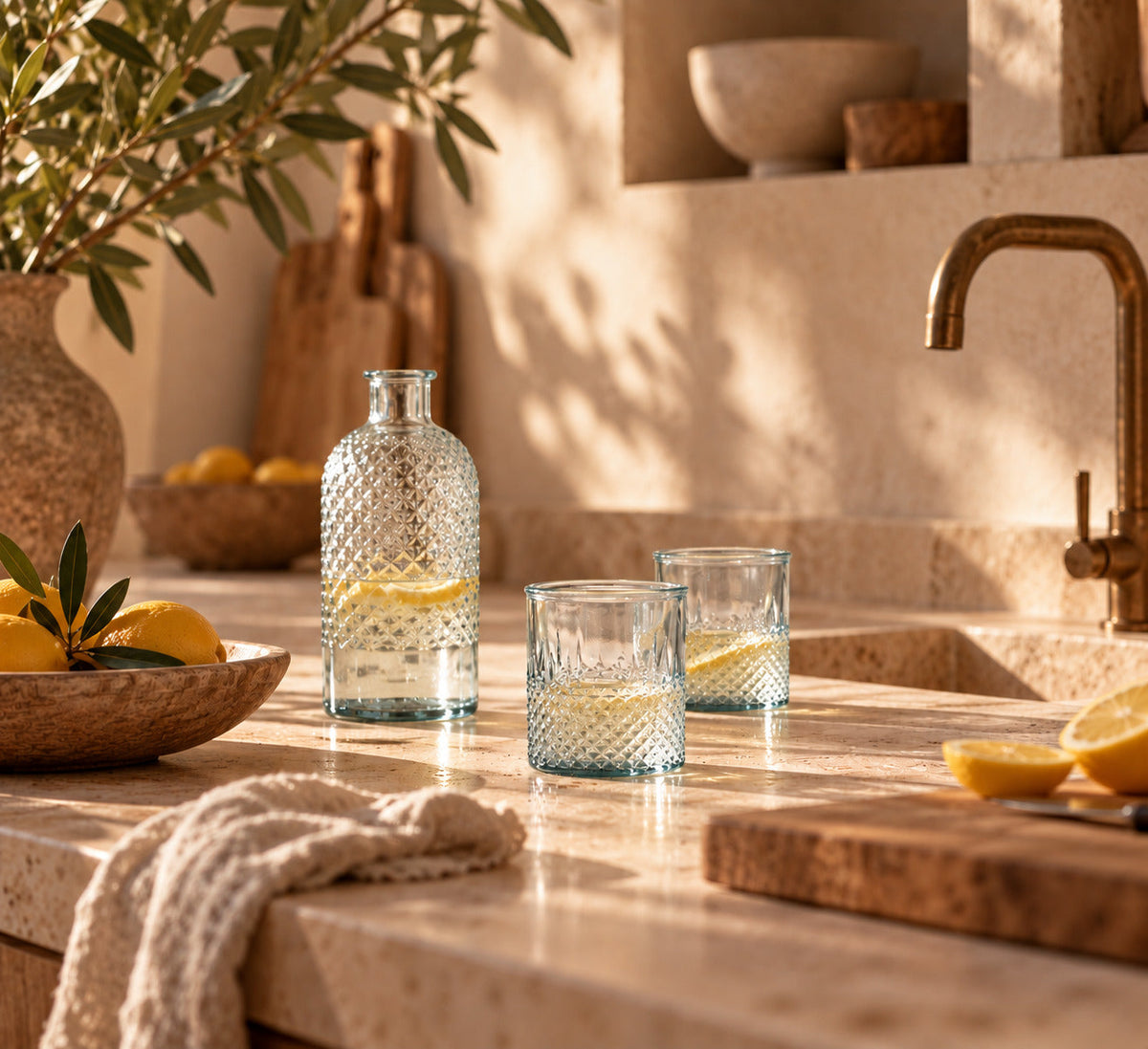 De Zuanshí Glass - Blauw - S