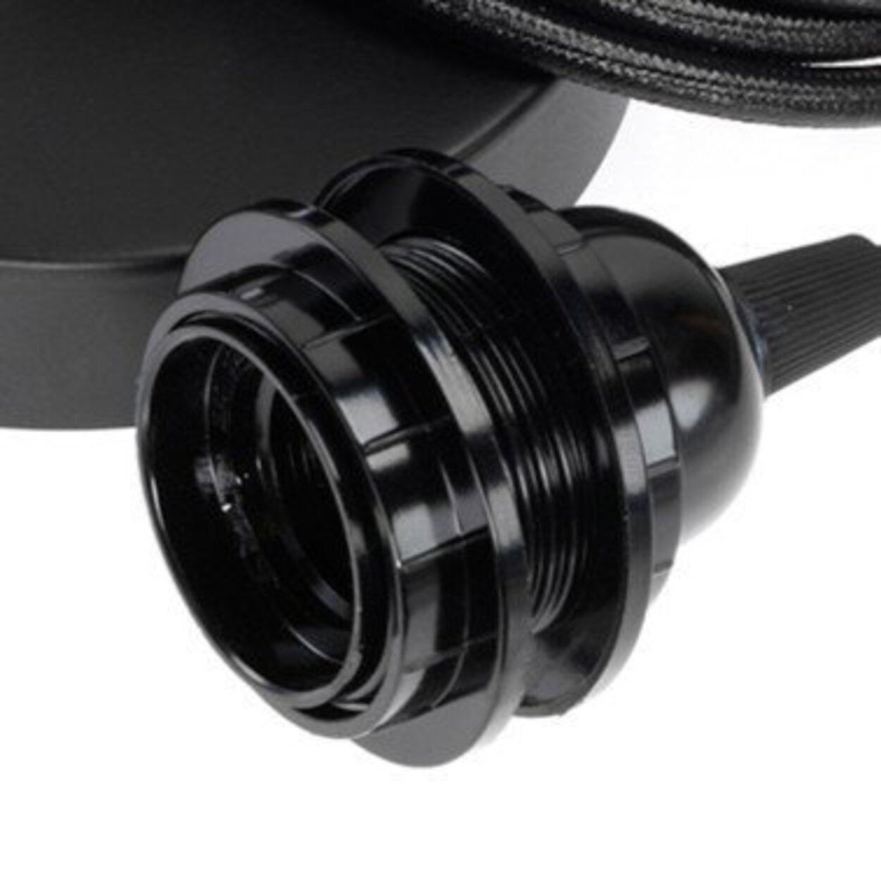 Fitting Lamp Ceiling - Black - 1 Fitting