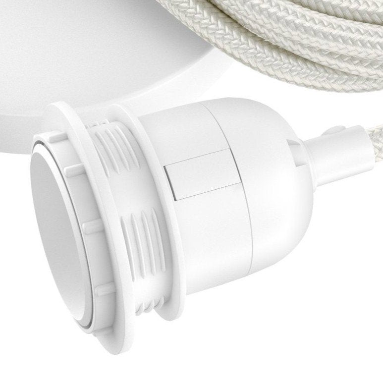 Fitting Lamp Ceiling - White - 1 Fitting